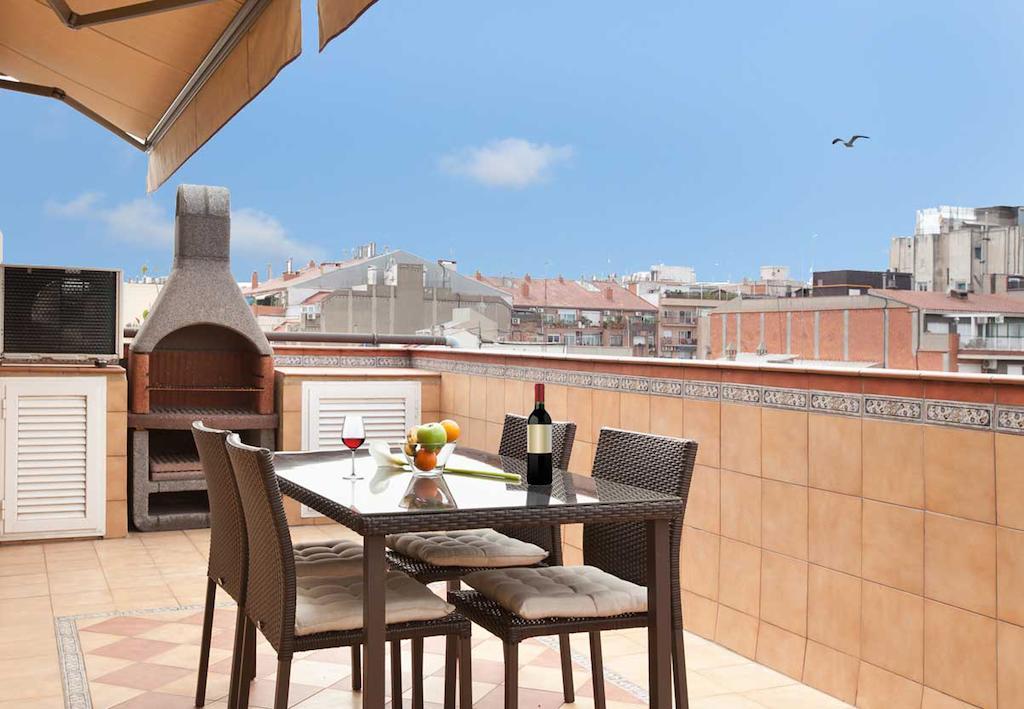 Letsgo Sagrada Familia Penthouse Daire Barselona Oda fotoğraf