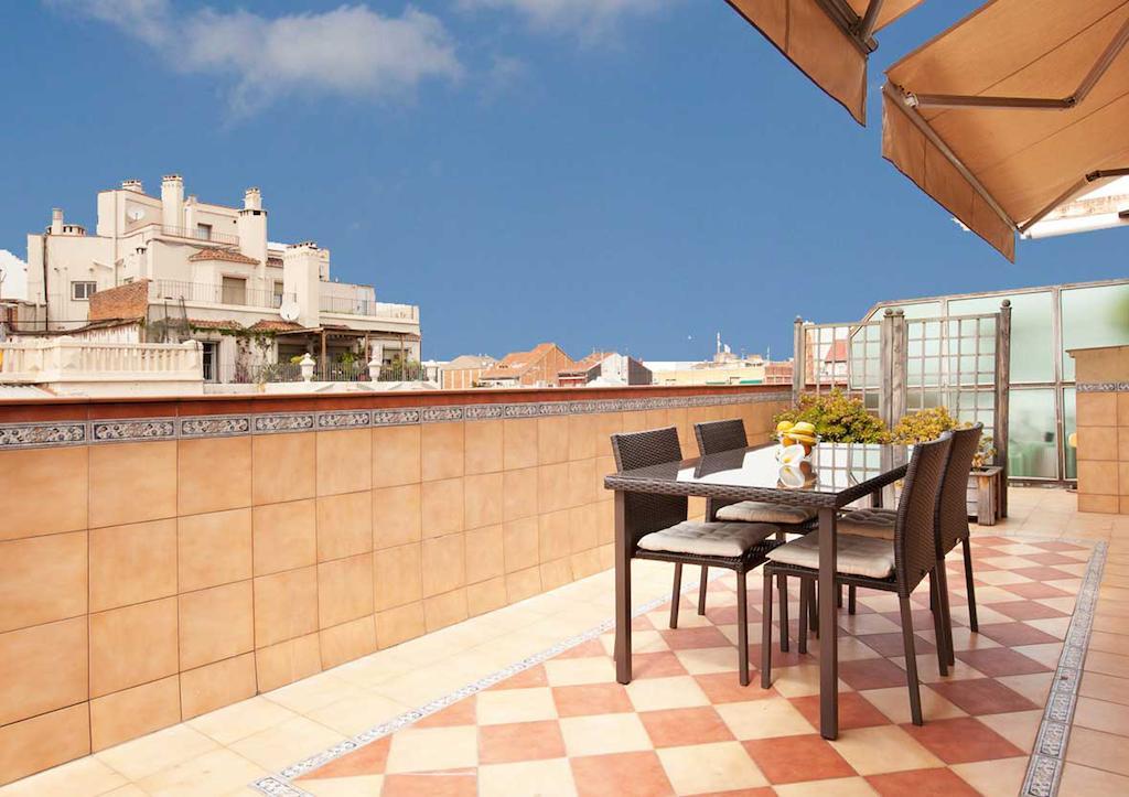 Letsgo Sagrada Familia Penthouse Daire Barselona Oda fotoğraf
